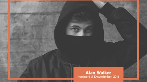Eksportprisen 2016 Alan Walker