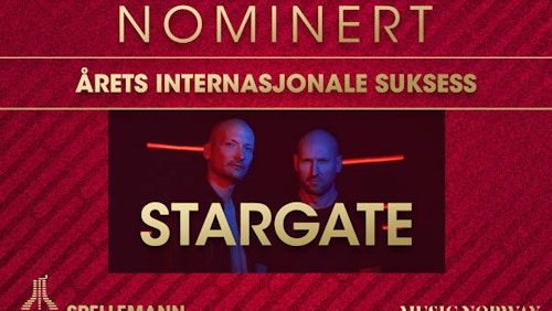 Stargate nominert Spellemann 2017
